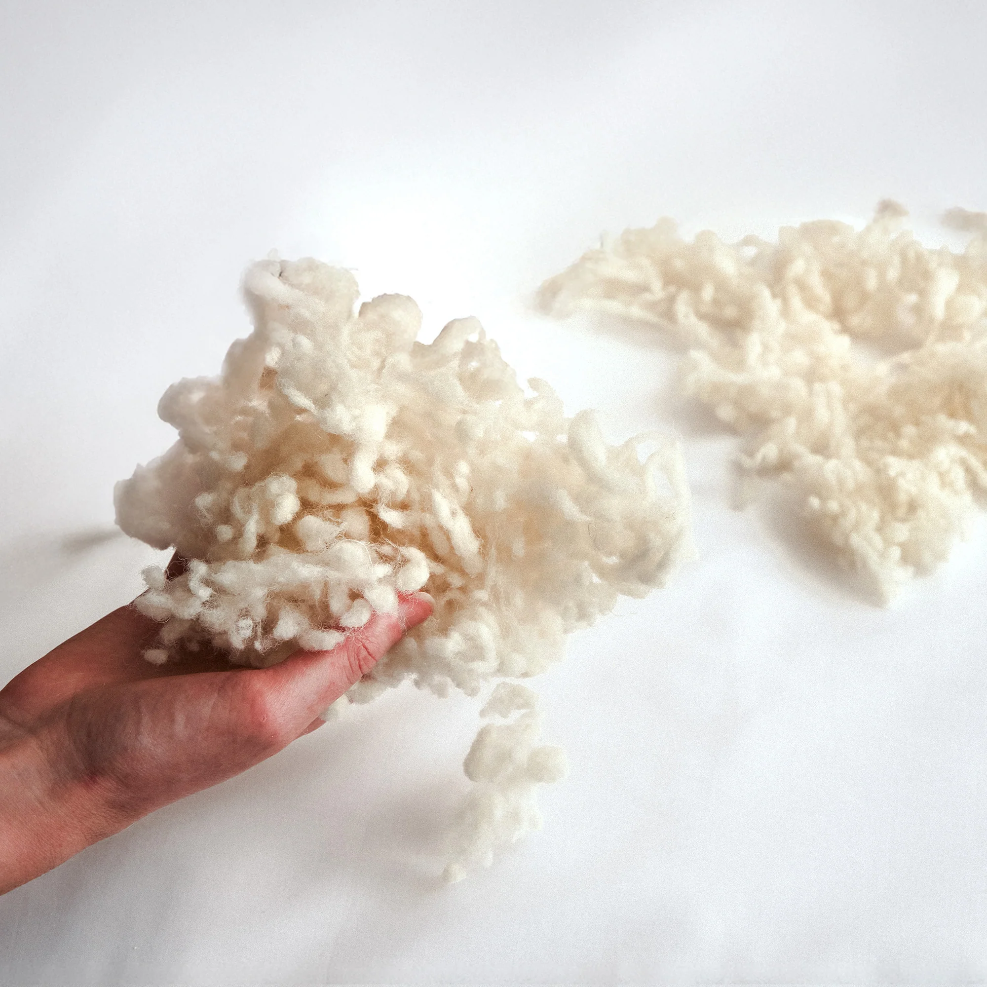 Extra Organic Wool for Washable Pillows - Image 4